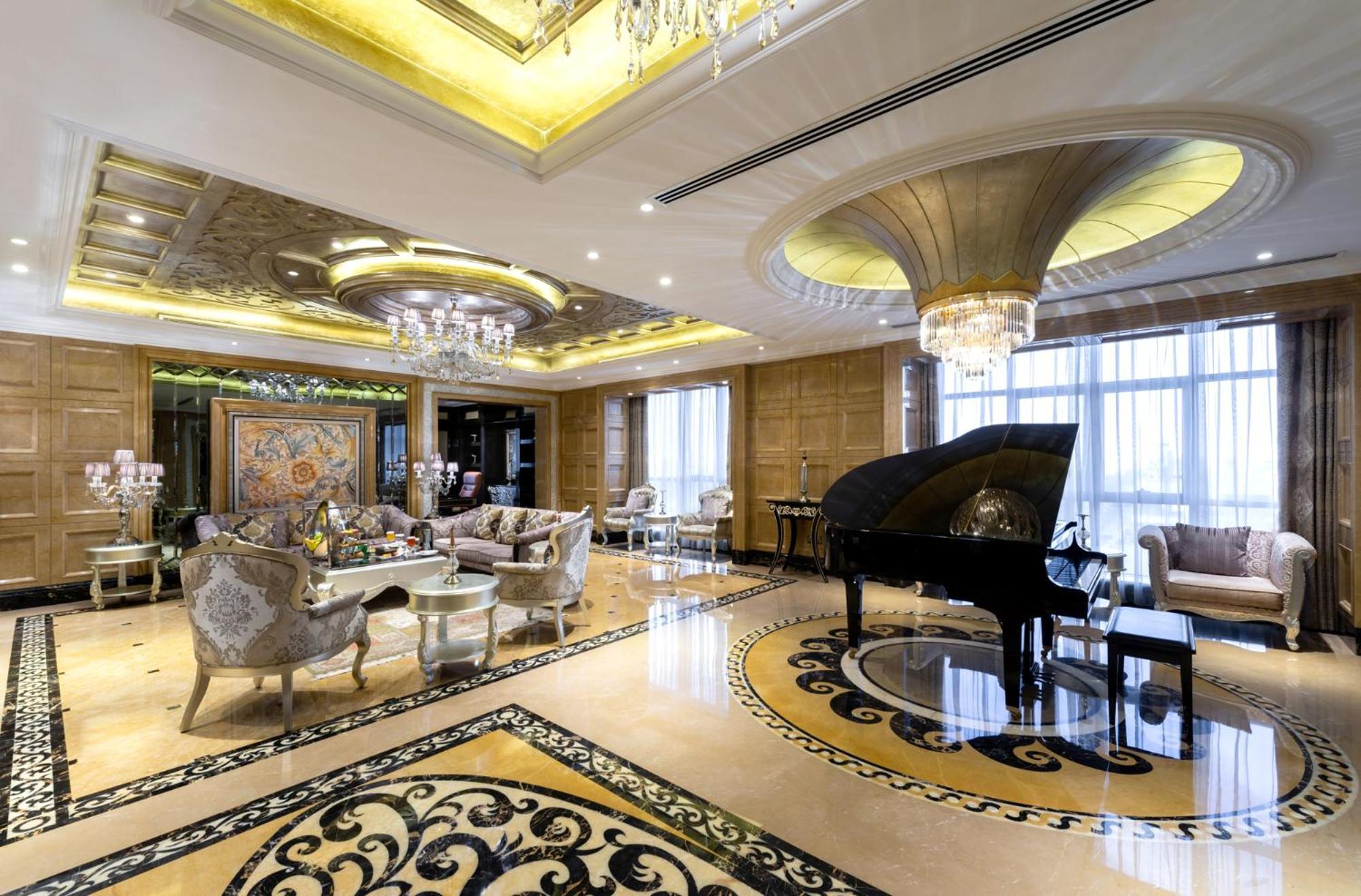 Narcissus Riyadh Hotel & Spa Zewnętrze zdjęcie The lobby of the hotel